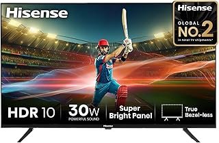 Hisense 108 cm (43 inch) 4K UHD Smart Google TV