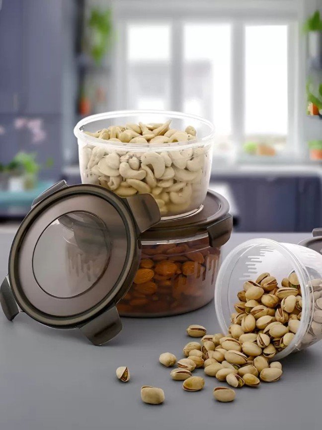 Set of 3 Round Container